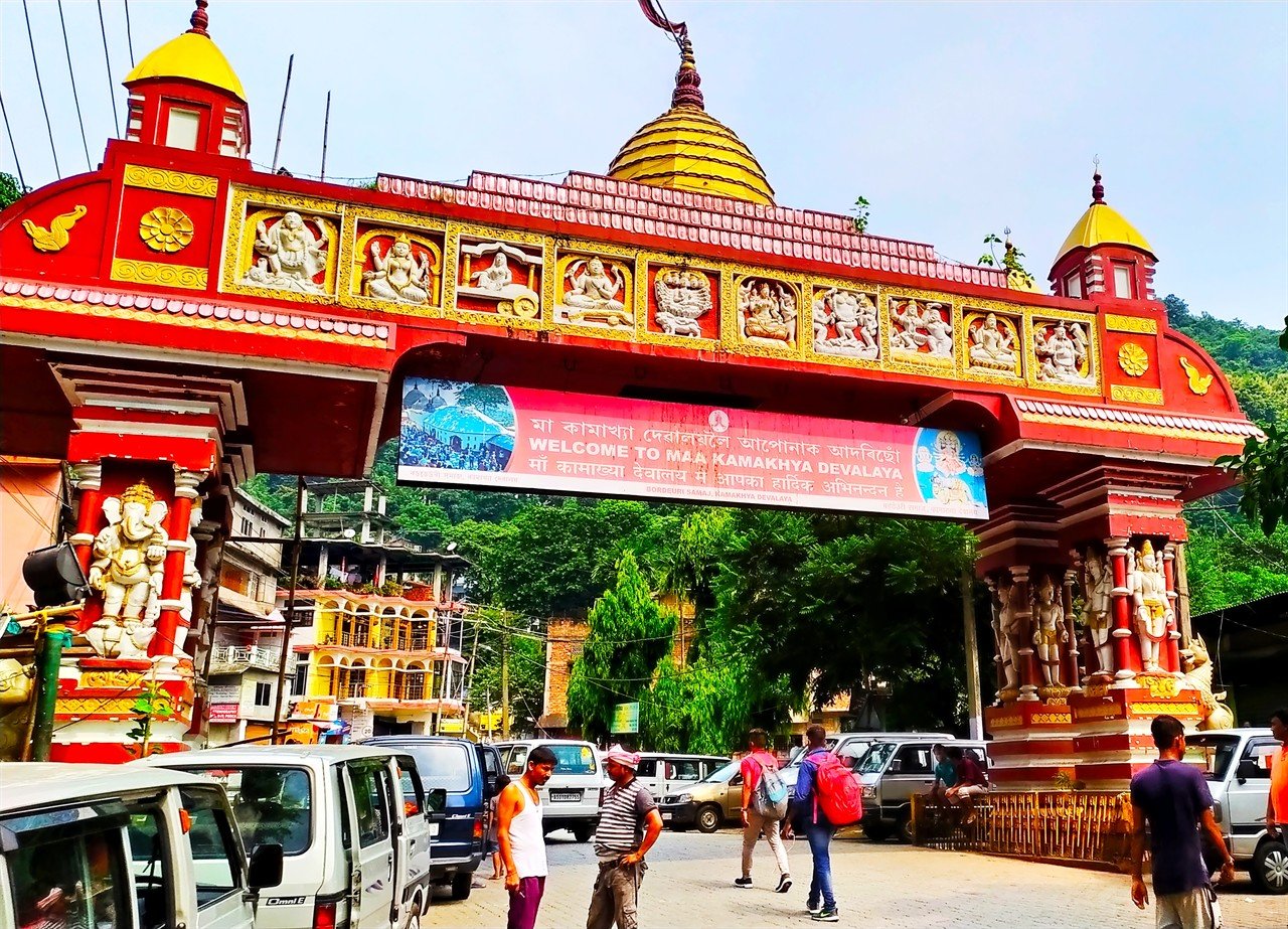 Maa Kamakhya Devalaya Welcome Gateway on Nilachal Hill Guwahati